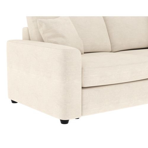 Canapé convertible 3 places pack standard NICARAGUA tissu apolo sable 09