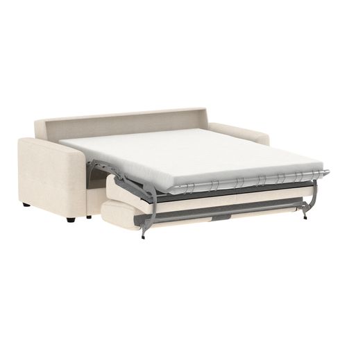 Canapé convertible 3 places pack standard NICARAGUA tissu apolo sable 09