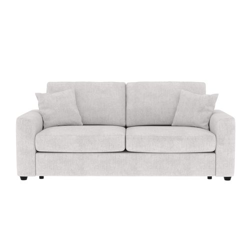 Canapé convertible 3 places pack standard NICARAGUA tissu apolo silver 6