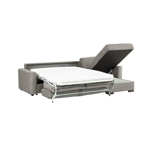 Canapé d'angle convertible pack standard NICARAGUA tissu apache gris 3