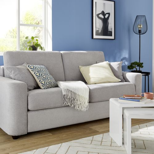 Canapé convertible 3 places pack Standard  NICARAGUA tissu Crown gris 17 vue d'ambiance 1