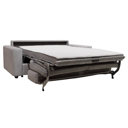 Canapé convertible 3 places pack Standard  NICARAGUA tissu Crown gris 17