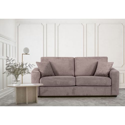 Canapé convertible 3 places pack Standard NICARAGUA tissu Crown taupe