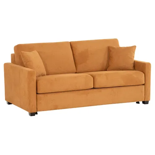 Canapé convertible 3 places NICARAGUA tissu Crown amber 9 vue 3/4