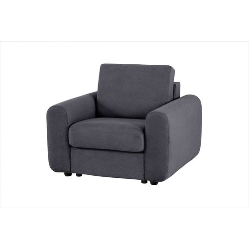 Fauteuil manchettes Kara NICARAGUA tissu crown ebene