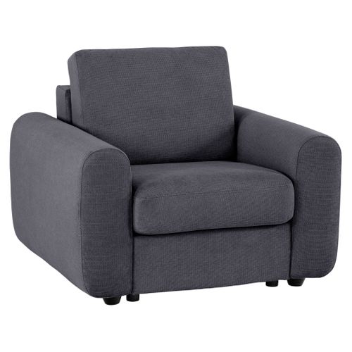 Fauteuil manchettes Kara NICARAGUA tissu crown ebene