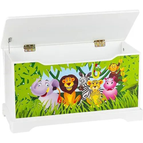 Coffre à Jouets En Bois Jungle