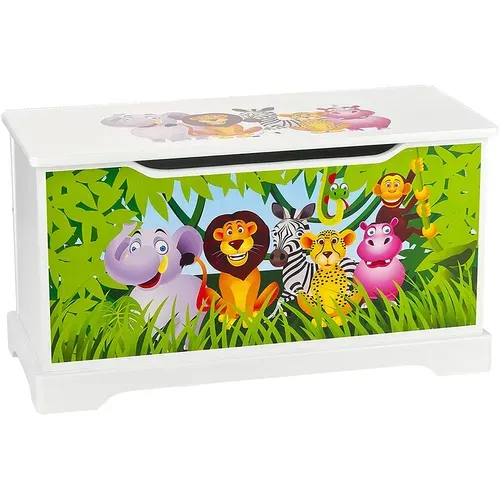 Coffre à Jouets En Bois Jungle