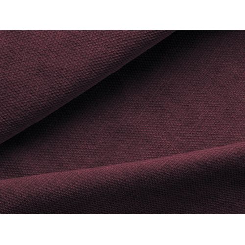 Canapé 2 Places Convertible Hana En Tissu Chenille Bordeaux