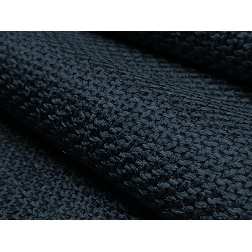 Canapé D'angle 3 Places Modulaire Gauche Omao En Tissu Texturé Bleu Royal