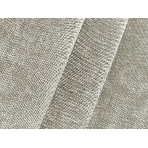 Canapé D'angle 2,5 Places Modulaire Droit Omao En Tissu Chenille Perle