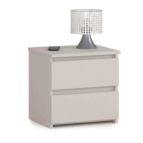 Table De Chevet Cl2 Cachemire 40 Cm 2 Tiroirs 40x35x40 Cm