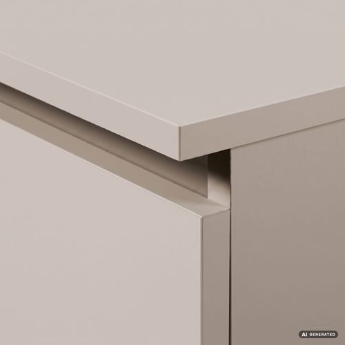 Commode K140 Cachemire 138 Cm 6 Tiroirs 138x40x77 Cm
