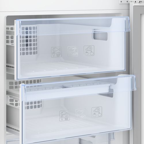 Réfrigérateur congélateur 60 cm 343l Statique Blanc - Rcse366k40w