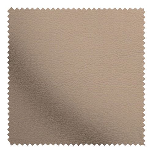 Tête de lit PU L.160 cm CLOE taupe et  imitation bois