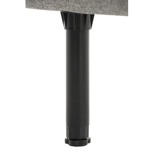 Tête de lit tissu L.140 cm KARTY gris