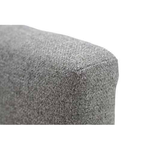 Tête de lit tissu L.160 cm KARTY gris