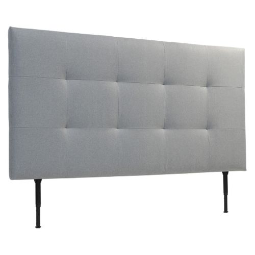Tête de lit tissu L.160 cm KARTY gris