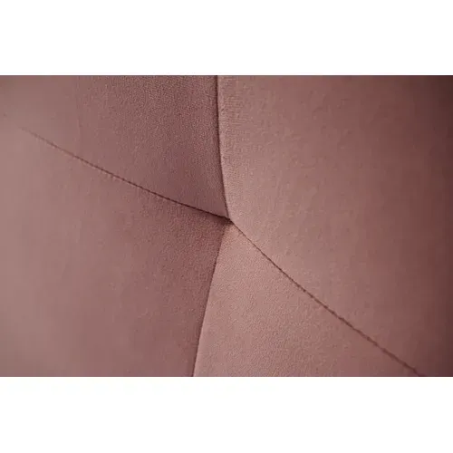 Tête de lit velours L.160 cm KARTY rose vue détaillée