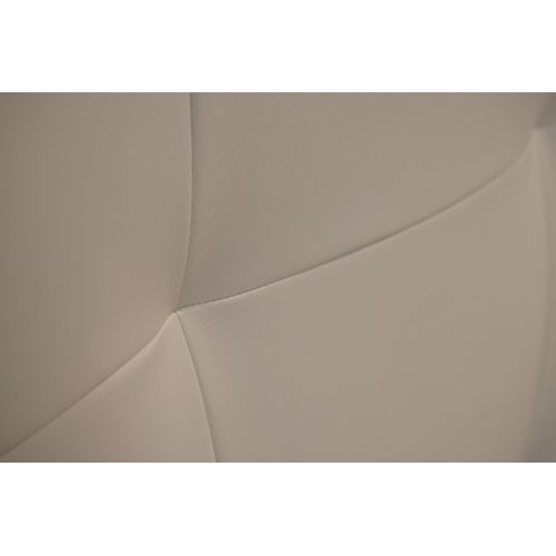 Tête de lit PU L.160 cm KARTY taupe