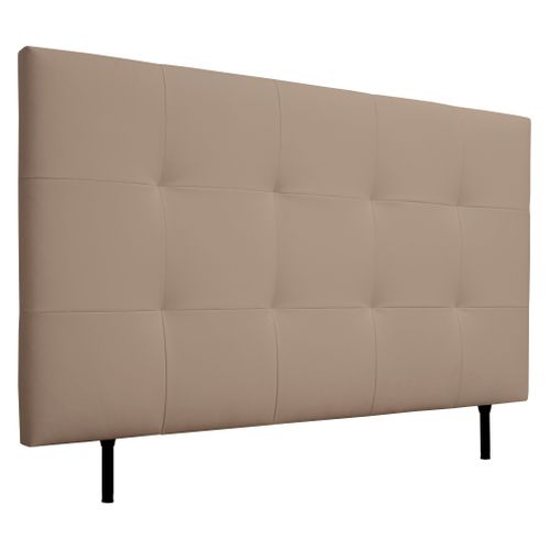 Tête de lit PU L.160 cm KARTY taupe