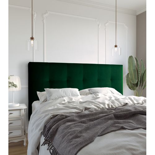 Tête de lit velours L.180 cm KARTY vert