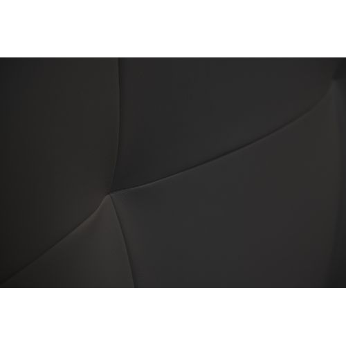 Tête de lit PU L.180 cm KARTY noir vue détaillée