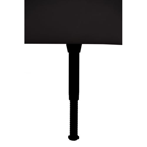 Tête de lit PU L.180 cm KARTY noir