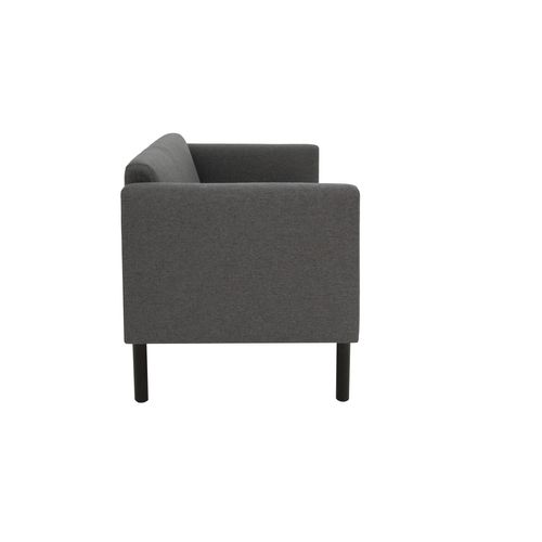 Canapé 2 places DERBY tissu malmo anthracite