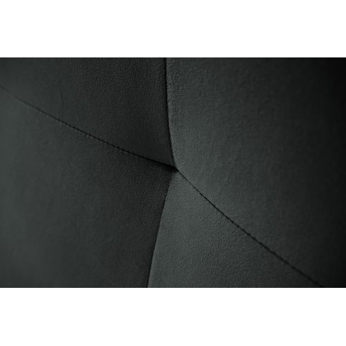 Tête de lit velours L.90 cm KARTY gris vue détaillée