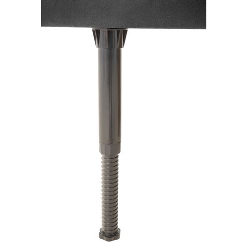 Tête de lit velours L.90 cm KARTY gris