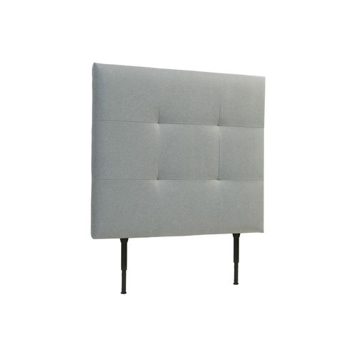 Tête de lit tissu L.90 cm KARTY gris