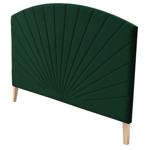 Tête de lit velours L.165 cm EMPIRE velours vert