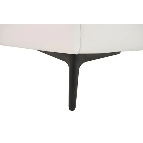 Lit 140x190 cm JAPP 3 polyuréthane blanc vue accessoires