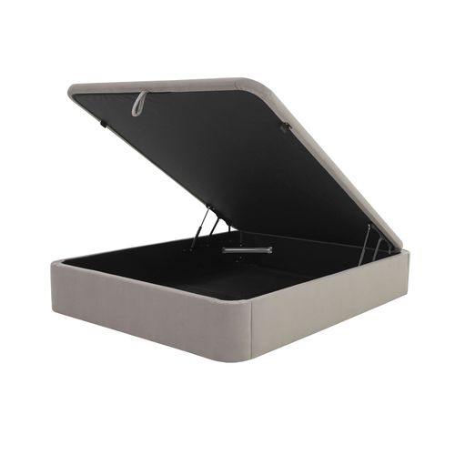 Sommier coffre 160x200 cm DREAMEA EDITION SONNY 2 PU taupe