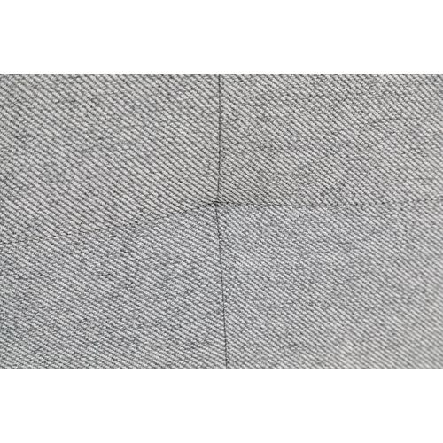 Tête de lit tissu neve gris CLOE souris L. 140 cm