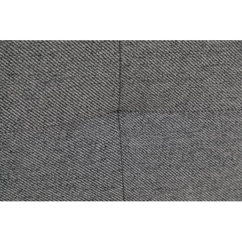 Tête de lit tissu neve gris CLOE anthracite L. 140 cm