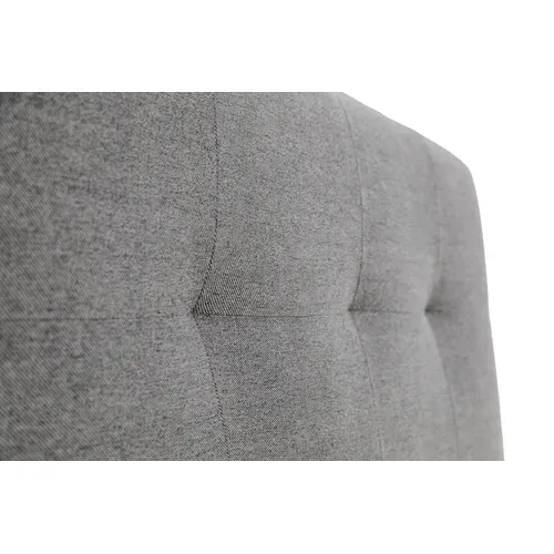 Tête de lit tissu neve CLOE anthracite L.160 cm vue détaillée