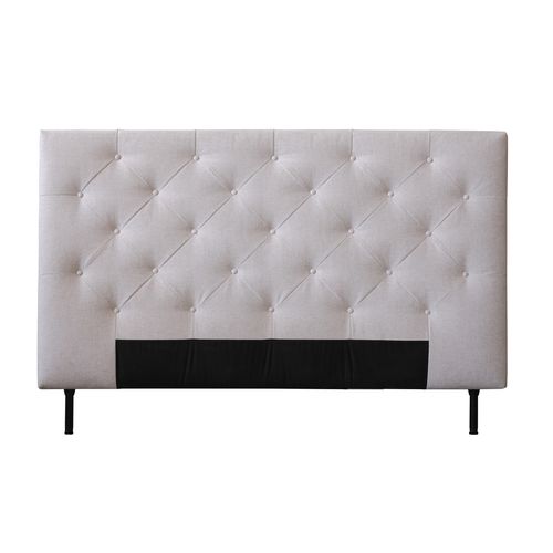 Tête de lit tissu neve beige MIRA 2  L.165 cm