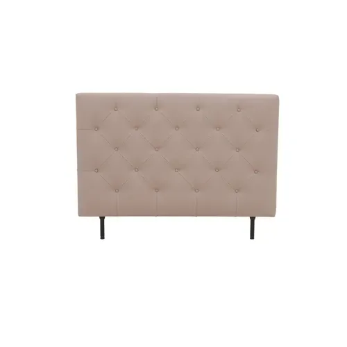 Tête de lit polyuréthane MIRA 2 taupe L.145 cm