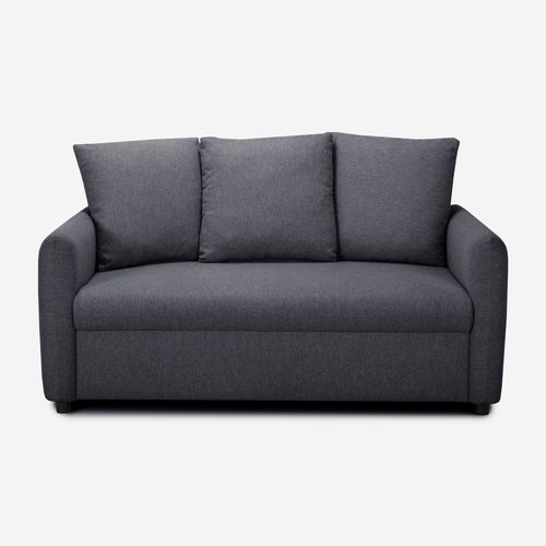 Canapé 2,5 places ALADIN tissu style anthracite