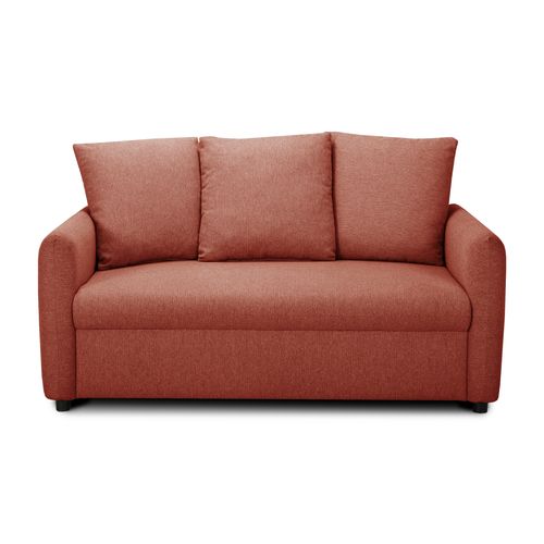 Canapé 2,5 places ALADIN tissu style brique