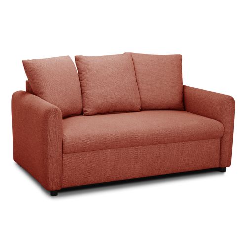 Canapé 2,5 places ALADIN tissu style brique