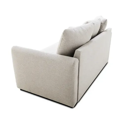 Canapé 2,5 places ALADIN tissu style beige