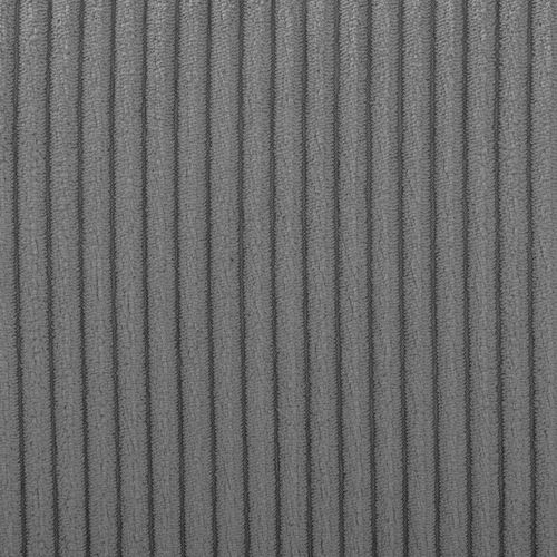 Tête de lit velours côtelé HAVANE anthracite  L.163 cm