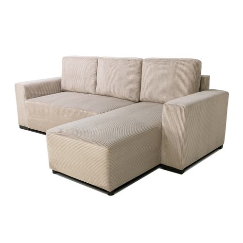 Canapé-lit Pliant En Velours Côtelé - Méridienne Convertible Avec Porte-gobelets - Pour Salon Ou Chambre D'amis