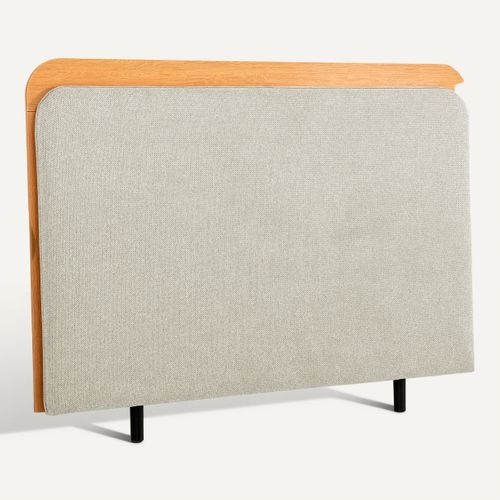 Tête de lit tissu Style VENUS Beige L.168 cm vue 3/4