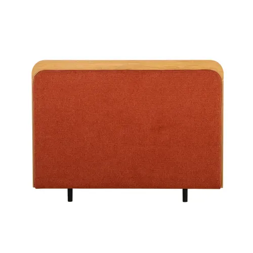 Tête de lit tissu Style VENUS Terracotta L.168 cm vue de face