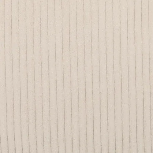 Lit coffre 160x200 cm JAPP 3 velours côtelé beige