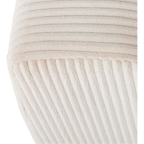 Canapé D'angle Convertible Réversible - 4/5 Places - Kelio - Velours Côtelé Beige - 245x184x77/87cm